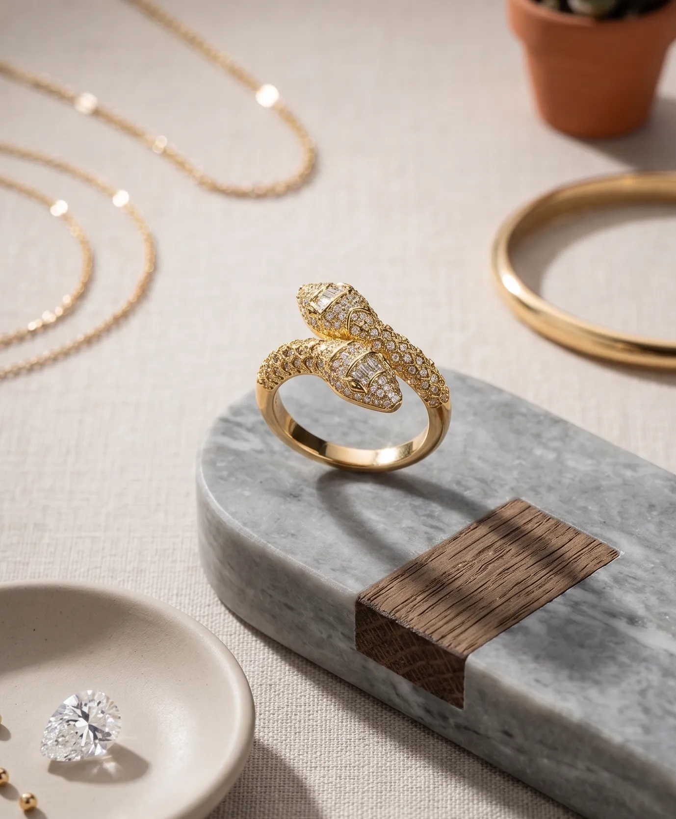 The Serpent's Grace Ring